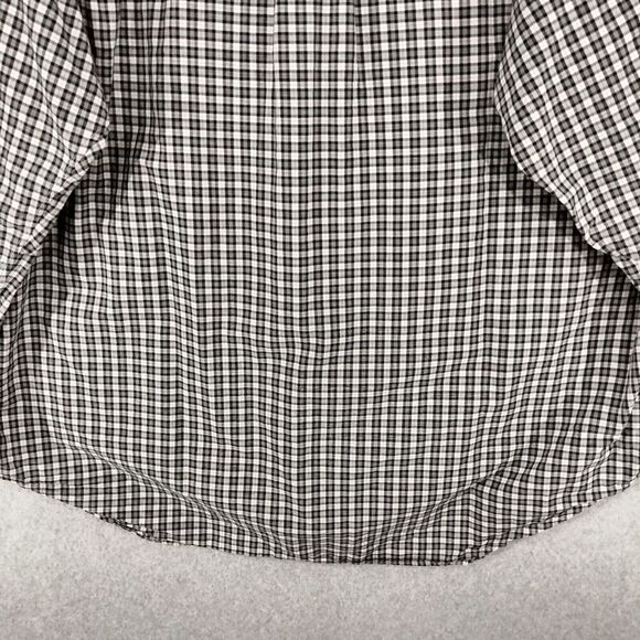 Ralph Lauren Button Down Shirt Mens Size XL Black Gingham Blake Long Sleeve - Picture 9 of 10